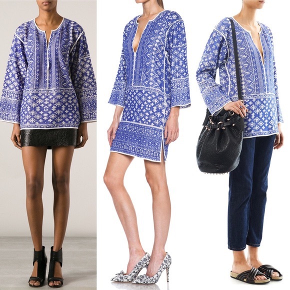 [Isabel Marant Etoile] Bloom Cotton Tunic Top - Picture 1 of 6